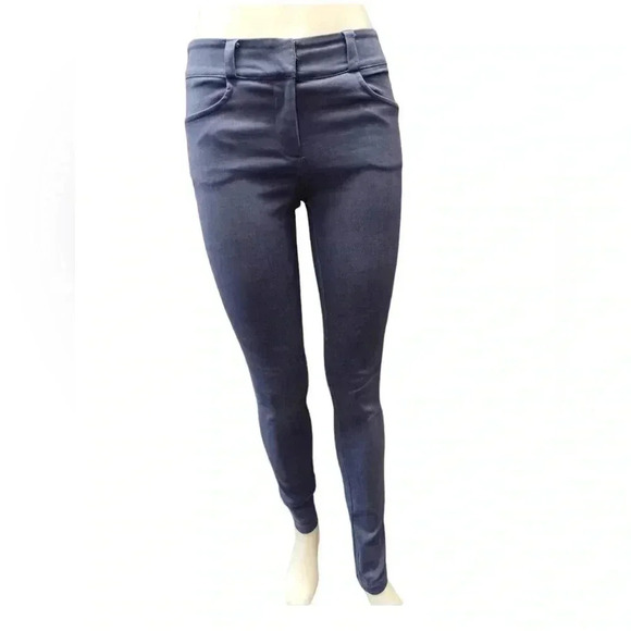 Birds Of North America  Purple Skinny Jeans Size 6 - Picture 1 of 7